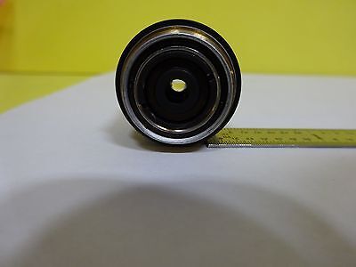 MICROSCOPE OPTICAL PART NIKON JAPAN OBJECTIVE PLAN 100X OPTICS AS IS BIN#X7-15