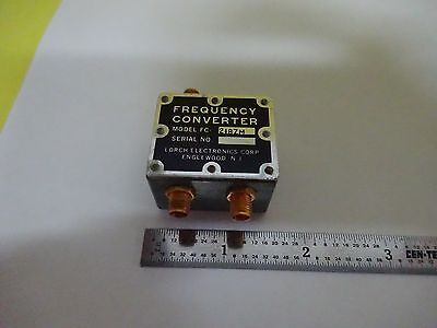 RF MICROWAVE FREQUENCY CONVERTER LORCH 218ZM SMA CONNECTOR AS IS  BIN#P9-04