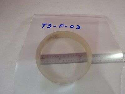 OPTICAL GLASS CONCAVE CALIBRATION LENS OPTICS AS IS B#T3-F-03