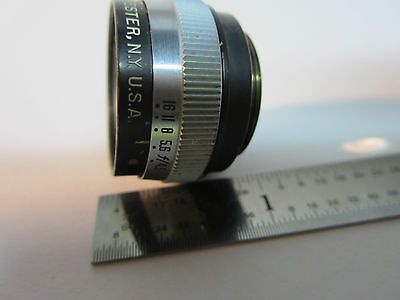 MICROSCOPE PART OBJECTIVE BAUSCH LOMB MICRO TESSAR 32 mm OPTICS BIN#24-57-2