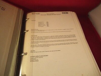 VINTAGE BRUEL KJAER DENMARK SERVICE MANUAL MULTIPLE MODELS AS PICTURED &100-A