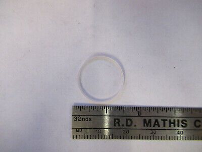 OPTICAL GLASS FLAT BK7 LENS OPTICS AS PICTURED #W8-FT-19