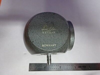 LEITZ GERMANY ILLUMINATOR MIRROR OPTICS MICROSCOPE PART AS PICTURED &Z4-09