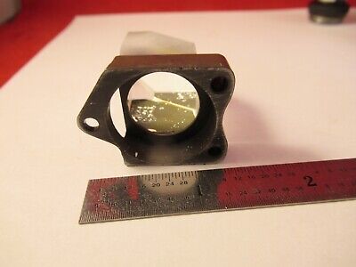 VICKERS ENGLAND MOUNTED GLASS PRISM optics MICROSCOPE PART AS PICTURED &FT-6-08