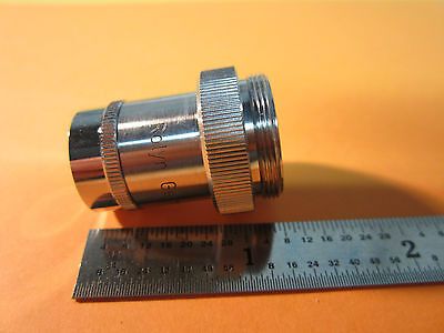 MICROSCOPE OPTICS OBJECTIVE 7X GERMANY  BIN#9-37