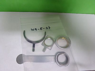 FOR PARTS MICROSCOPE LOT OBJECTIVE HOLDERS FILTER ?? OPTICS AS IS BIN#W9-E-07