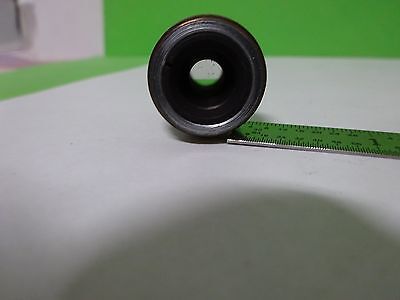 MICROSCOPE PART OBJECTIVE SPENCER 16 mm 10X OPTICS AS IS BIN#Y2-27