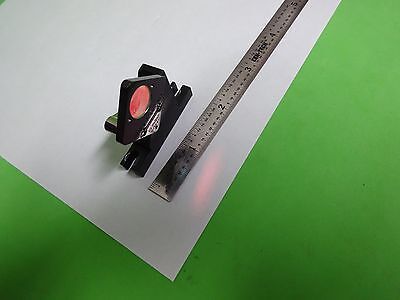 OPTICAL MOUNTED FILTER NEW FOCUS LASER OPTICS AS IS BIN#Y4-16