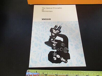 ORIGINAL BOOKLET WILD HEERBRUGG SWISS PRINCIPLES MICROSCOPE PART AS PICTURED W3