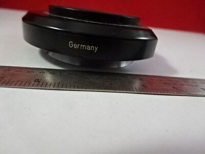 ZEISS GERMANY CONDENSER PIECE MICROSCOPE PART AS IS &AV-A-07