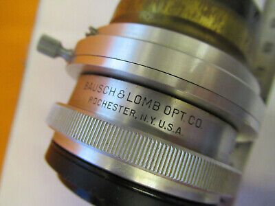 ANTIQUE BAUSCH LOMB LARGE CONDENSER IRIS MICROSCOPE PART AS PICTURED &H1-B-52