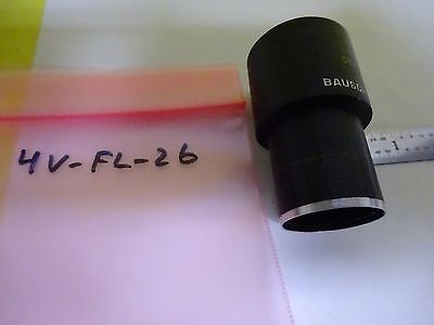 MICROSCOPE PART EYEPIECE OCULAR BAUSCH LOMB 10X WF OPTICS AS IS BIN#4V-FL-26