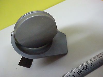 ANTIQUE MIRROR ILLUMINATOR VINTAGE MICROSCOPE PART OPTICS #W9-58