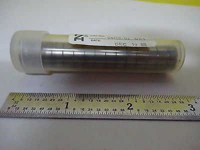 MICROSCOPE PART LOT 15 EA BEARINGS NMB SSR1 814ZZKB  AS IS BIN#P7-39