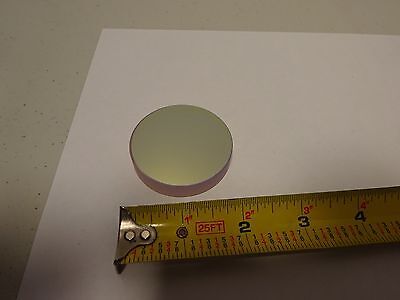 OPTICAL ZERODUR 2" DIAMETER DICHROIC MIRROR FLAT LASER OPTICS AS IS BIN#TA-1-1-S