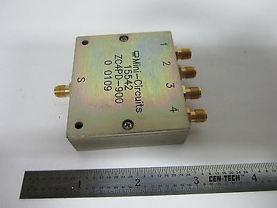 MINI CIRCUITS SPLITTER ZC4PD-900 RF MICROWAVE FREQUENCY AS IS BIN#G5-07