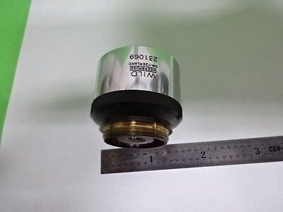 MICROSCOPE PART WILD HEERBRUGG SWISS EPI OBJECTIVE 20X OPTICS M20 AS IS #AF-02