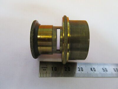 ANTIQUE 1860's SEIBERT GERMANY EYEPIECE III MICROSCOPE PART AS PICTURED &F1-A-32