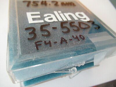 EALING 35-5503 OPTICAL FILTER LASER OPTICS AS PICTURED &F4-A-40