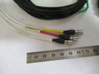 20 FEET TRIAXIAL CABLE  10-32 TO BNC for PIEZO ACCELEROMETER PICTURED H7-B-81