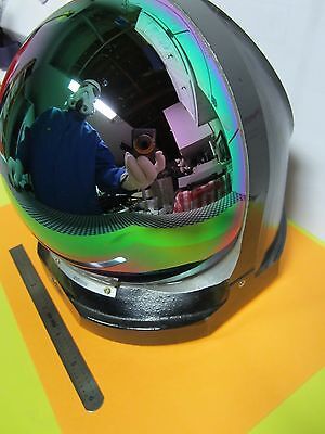 HUGE OPTICAL SILICON WINDOW MOUNTED LENS DOME LASER OPTICS AS IS BN#LAB