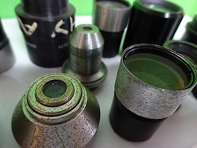 FOR PARTS MICROSCOPE OPTICS PIECES ASSORTED AS IS BIN#11-A-16