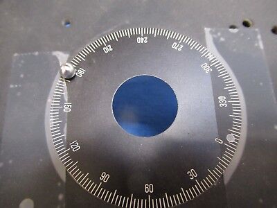 UNITRON JAPAN STAGE TABLE X-Y MICROMETER MICROSCOPE PART AS PICTURED &FT-3-45