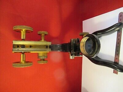 ANTIQUE ERNST LEITZ GERMANY LIMB FRAME MICROSCOPE PART AS PICTURED &TC-3