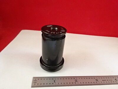 MICROSCOPE PART ZEISS POLARIZED EYEPIECE PK 25X/W POL OPTICS AS IS B#U2-C-18