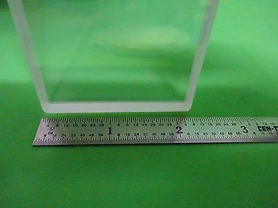 OPTICAL COATED RECTANGULAR WINDOW LASER OPTICS AS IS BIN#36-FT-11