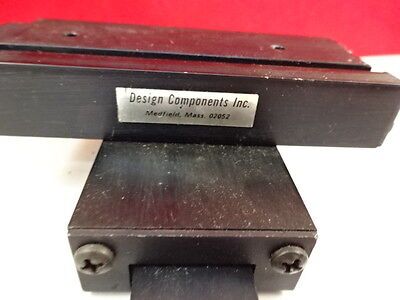 OPTICAL POSITIONING SLIDES [rusty] DESIGN COMPONENTS AS IS &Z5-03