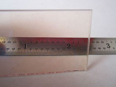 OPTICAL COATED GLASS SUBSTRATE LASER OPTICS BIN#17-14 i