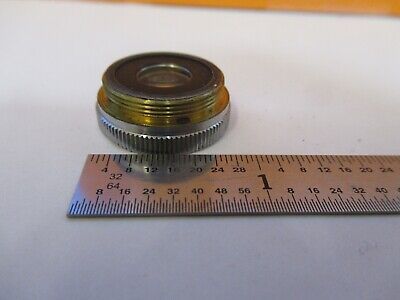 VICKERS ENGLAND OBJECTIVE 3X LENS OPTICS MICROSCOPE PART AS PICTURED &50-A-30