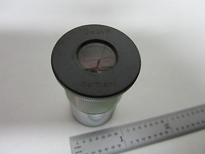 MICROSCOPE PART EYEPIECE 10X OPTICS BIN#P6-34