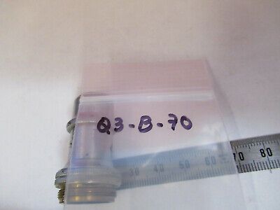 FOR PARTS ERNST LEITZ OBJECTIVE "6lg"  MICROSCOPE PART AS PICTURED &Q3-B-70