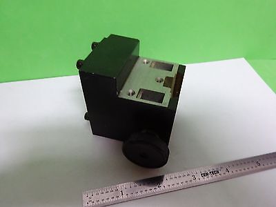 MICROSCOPE PART LEITZ GERMANY CONDENSER HOLDER for OPTICS AS IS BIN#Y5-34