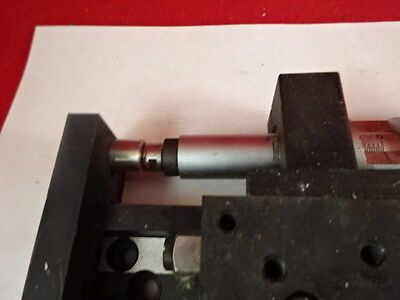 MICROMETER MOTORIZED STAGE CONTROL TECHNICS OPTICAL LASER OPTICS AS IS B#IL-2-44