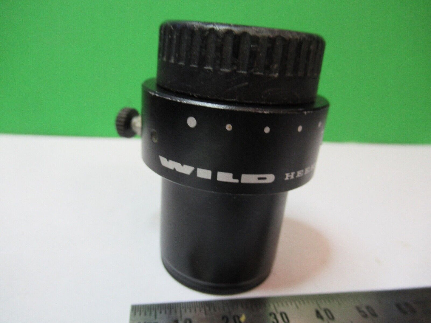 WILD HEERBRUGG SWISS 10X/21 EYEPIECE OPTICS MICROSCOPE PART AS PICTURED G5-A-11