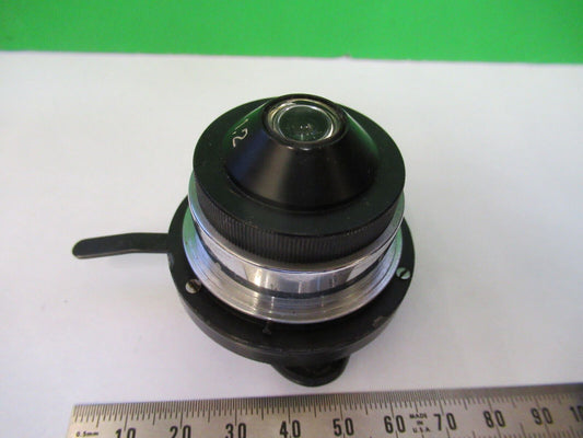 WINKEL ZEISS CONDENSER + IRIS OPTICS MICROSCOPE PART AS PICTURED &R3-B-26