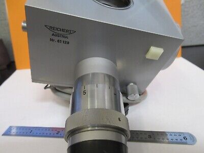 REICHERT AUSTRIA PHOTO CAMERA ASSEM MICROSCOPE PART OPTICS AS PICTURED &14-FT-36