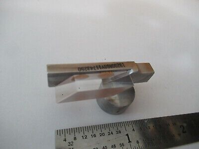 OPTICAL GLASS MOUNTED MIL SPEC SMALL PRISM PRO LASER OPTICS AS PICTURED &F2-A-64