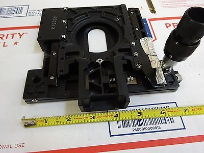 OLYMPUS MICROSCOPE STAGE TABLE PART &IL-4-01