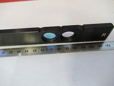 CARL ZEISS AXIOSKOP SLIDE FILTER OPTICS MICROSCOPE PART AS PICTURED Q3-B-95