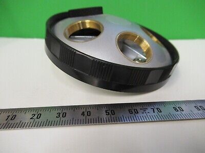 NIKON NOSEPIECE TURRET MICROSCOPE PART OPTICS AS PICTURED &15-A-29