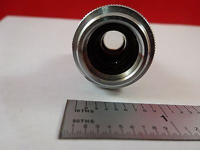 MICROSCOPE PART LEITZ GERMANY OBJECTIVE PL FL 10X OPTICS AS IS BIN#K9-B-24