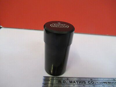 EMPTY CANISTER for OBJECTIVE LEITZ WETZLAR MICROSCOPE PART AS PICTURED &13-ft-02