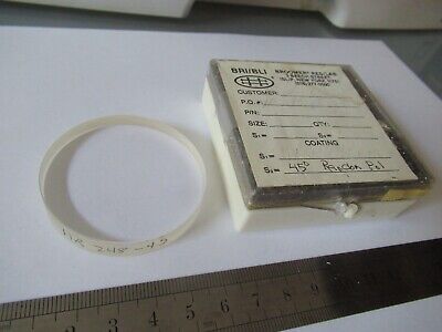 OPTICAL BROOMER LAB UV LENS OPTICS AS PICTURED &19-B-30