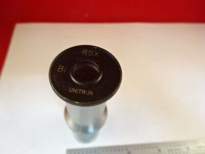 MICROSCOPE PART UNITRON EYEPIECE OCULAR R5X Bi OPTICS AS IS B#X6-B-18