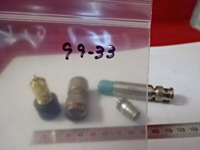 RF MICROWAVE PARTS CONNECTOR ATTENUATOR ADAPTERS RF PRO FREQUENCY AS IS #99-33