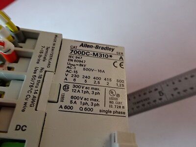 ALLEN BRADLEY 700DC-M310 + 195-MA11 CONTROL SYSTEMS AS PICTURED &87-29